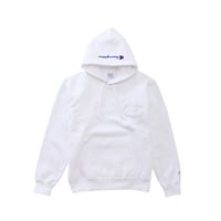 Image 1 of CHAMPION JAPAN EXCLUSIVE ACTION STYLE HOODIE TT (WHITE)