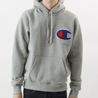 Image 1 of CHAMPION JAPAN EXCLUSIVE ACTION STYLE HOODIE (OX GREY)