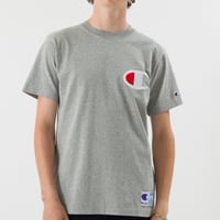 Image 1 of CHAMPION JAPAN EXCLUSIVE ACTION STYLE T-SHIRT (OXFORD GREY)