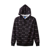 Image 1 of CHAMPION JAPAN EXCLUSIVE TRAINING HOODED PULLOVER  (BLACK)