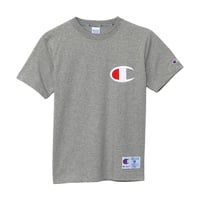 Image 2 of CHAMPION JAPAN EXCLUSIVE ACTION STYLE T-SHIRT (OXFORD GREY)