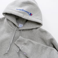 Image 2 of CHAMPION JAPAN EXCLUSIVE ACTION STYLE HOODIE TT (OX GREY)