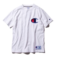 Image 2 of CHAMPION JAPAN EXCLUSIVE ACTION STYLE T-SHIRT (WHITE)