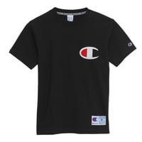 Image 2 of CHAMPION JAPAN EXCLUSIVE ACTION STYLE T-SHIRT (BLACK)