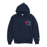 Image 2 of CHAMPION JAPAN EXCLUSIVE ACTION STYLE HOODIE (NAVY)