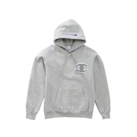 Image 3 of CHAMPION JAPAN EXCLUSIVE ACTION STYLE HOODIE TT (OX GREY)