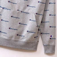 Image 3 of CHAMPION JAPAN EXCLUSIVE TRAINING HOODED PULLOVER  (OXFORD GREY)