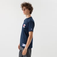 Image 4 of CHAMPION JAPAN EXCLUSIVE ACTION STYLE T-SHIRT (NAVY)