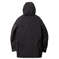Image 2 of wings+horns COTTON NYLON COMBAT PARKA (BLACK)