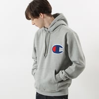 Image 4 of CHAMPION JAPAN EXCLUSIVE ACTION STYLE HOODIE (OX GREY)