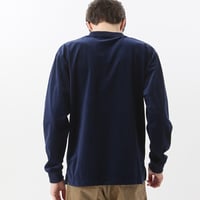 Image 5 of CHAMPION JAPAN EXCLUSIVE ACTION STYLE VELOUR LONG SLEEVE (NAVY)