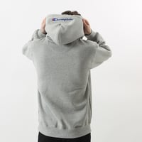 Image 5 of CHAMPION JAPAN EXCLUSIVE ACTION STYLE HOODIE TT (OX GREY)
