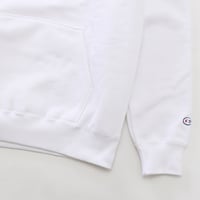 Image 5 of CHAMPION JAPAN EXCLUSIVE ACTION STYLE HOODIE TT (WHITE)