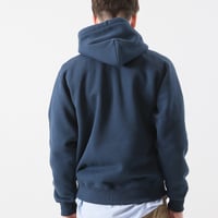 Image 5 of CHAMPION JAPAN EXCLUSIVE ACTION STYLE HOODIE (NAVY)