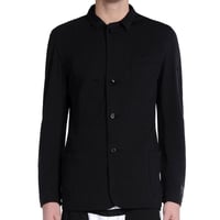 Image 1 of Y-3 REVERSE STRIPE BLAZER (BLACK)