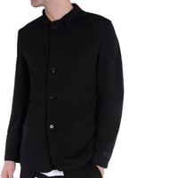 Image 4 of Y-3 REVERSE STRIPE BLAZER (BLACK)