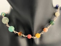 Image 4 of The Tutti Frutti | Multi Colors Healing Gemstones Necklace | 