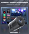 MSL Mini Projector with Android 11, WiFi, Bluetooth, and 1080P Home Theater