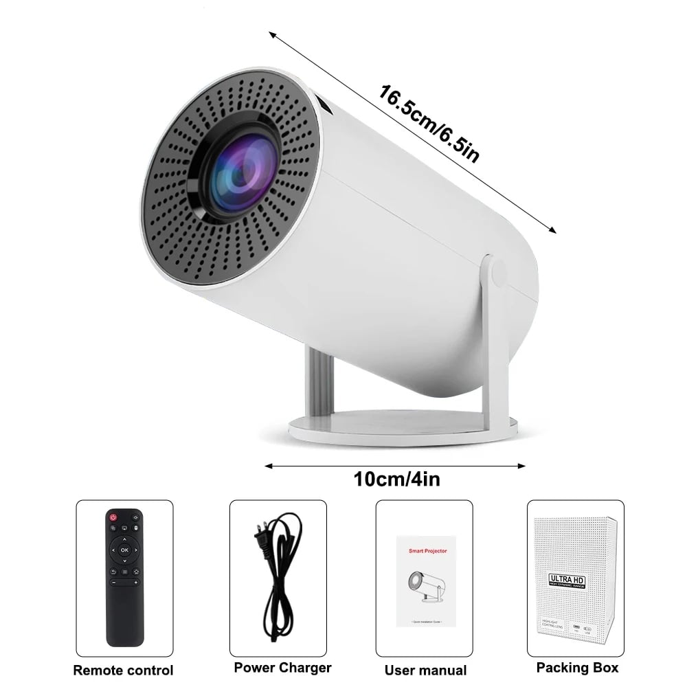 MSL Projector Android 11 720P 4K WiFi 5G Home Cinema with 200Ansi Brightness