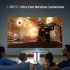 MSL Projector Android 11 720P 4K WiFi 5G Home Cinema with 200Ansi Brightness