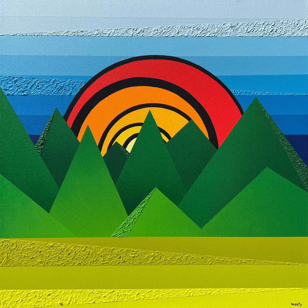 Image of "Core #11" | The Core Series | Archival Pigment Print on Canvas