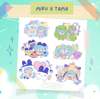 Miku x Tama Fan Art - Sticker Sheet