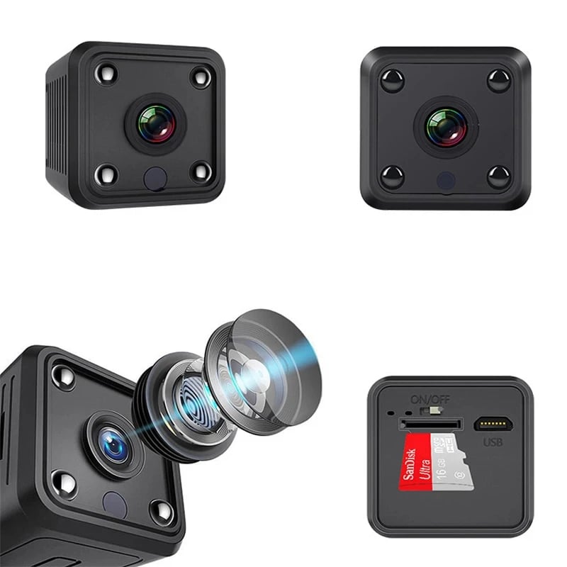 MSL 1080P HD Smart Life Wireless WiFi Mini Camera with Night Vision and Battery