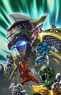 X: Godzilla vs MMPR