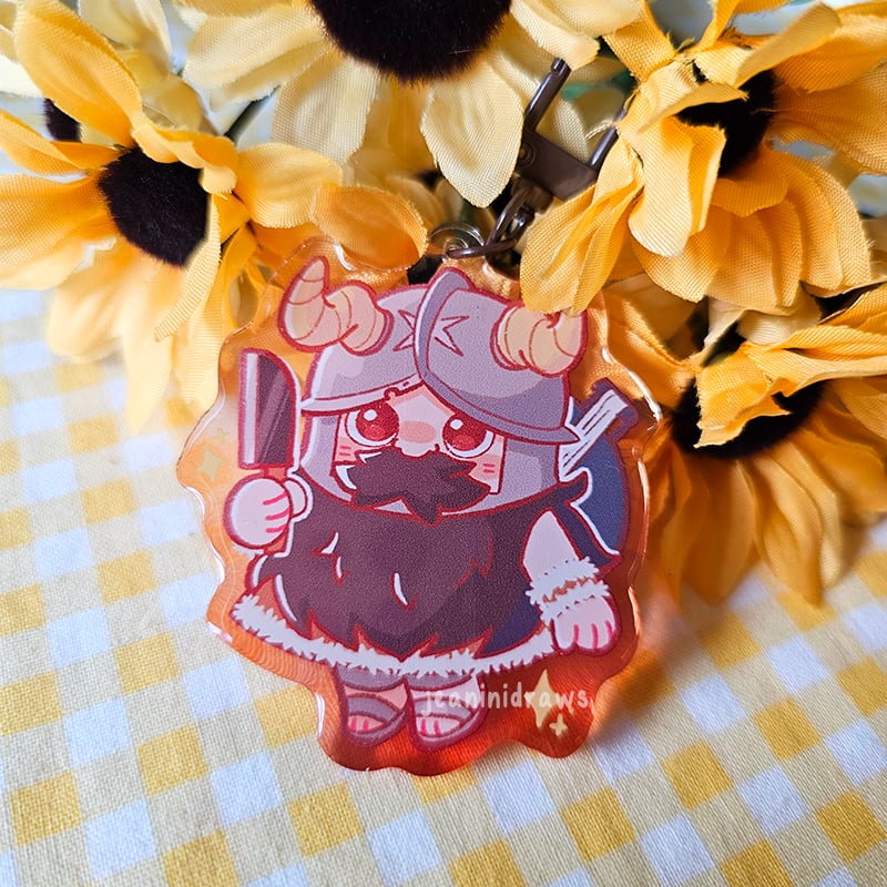 Image of dungeon meshi ✨ epoxy acrylic charm