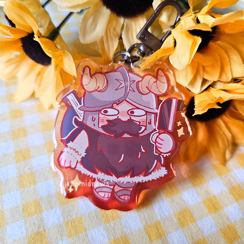 Image of dungeon meshi ✨ epoxy acrylic charm