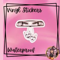 Image 1 of Eyes Mirror Stickers 