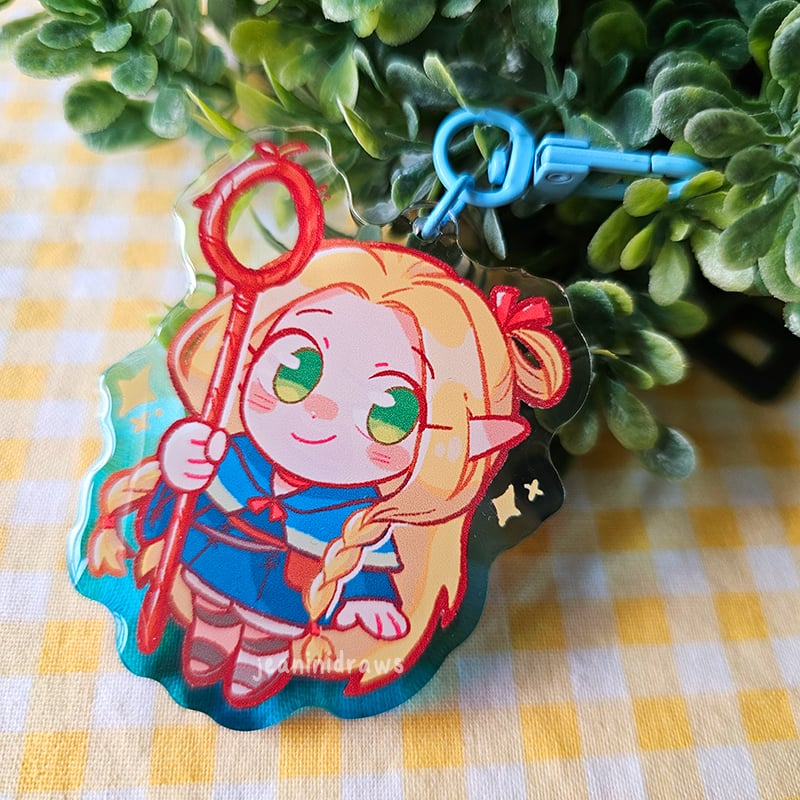 Image of dungeon meshi ✨ epoxy acrylic charm