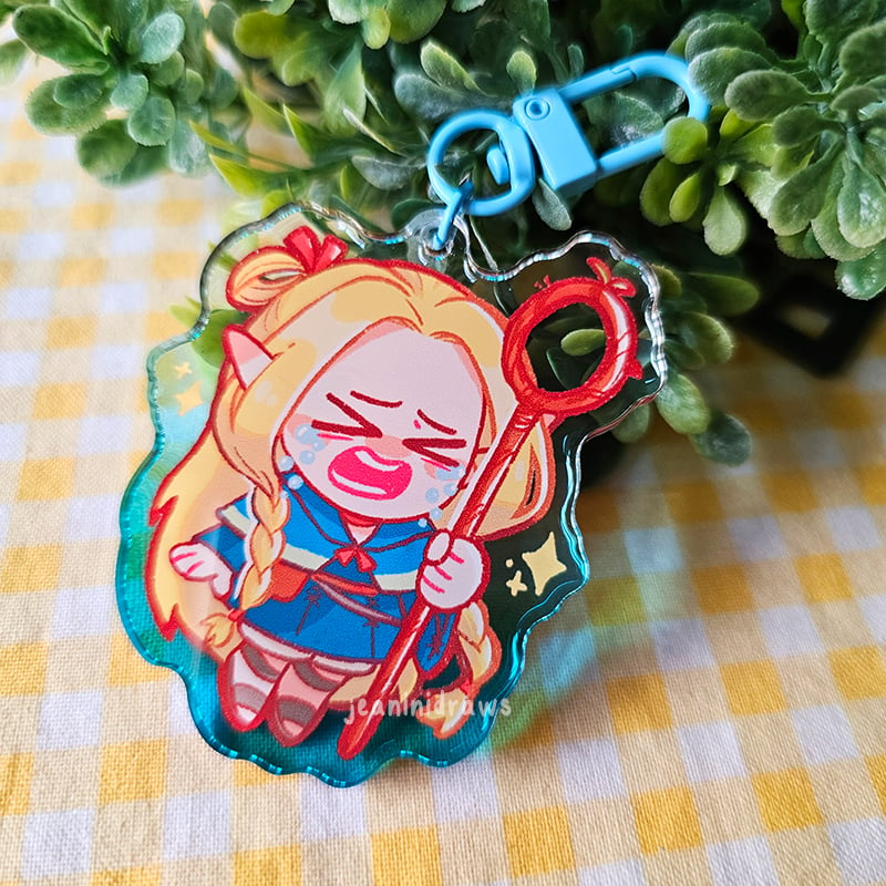 Image of dungeon meshi ✨ epoxy acrylic charm