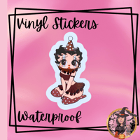 Image 1 of Clown Betty Vinyl sticker 