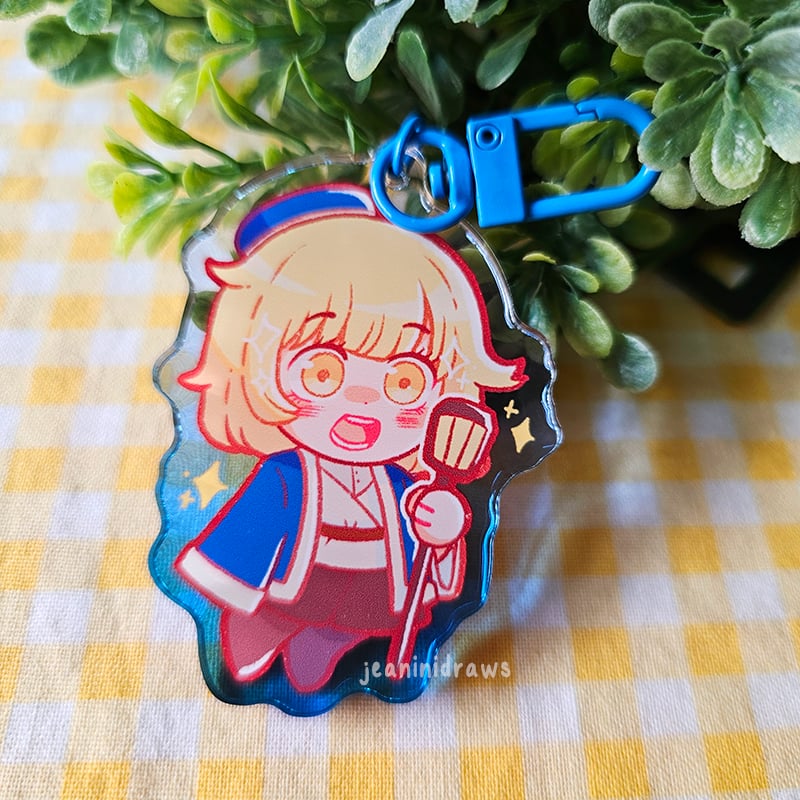 Image of dungeon meshi ✨ epoxy acrylic charm