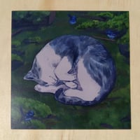 Image 3 of forest cats - square prints