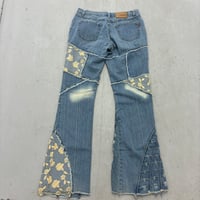 Image 2 of 00s patchwork jeans