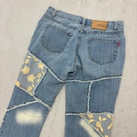 Image 5 of 00s patchwork jeans