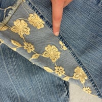 Image 9 of 00s patchwork jeans