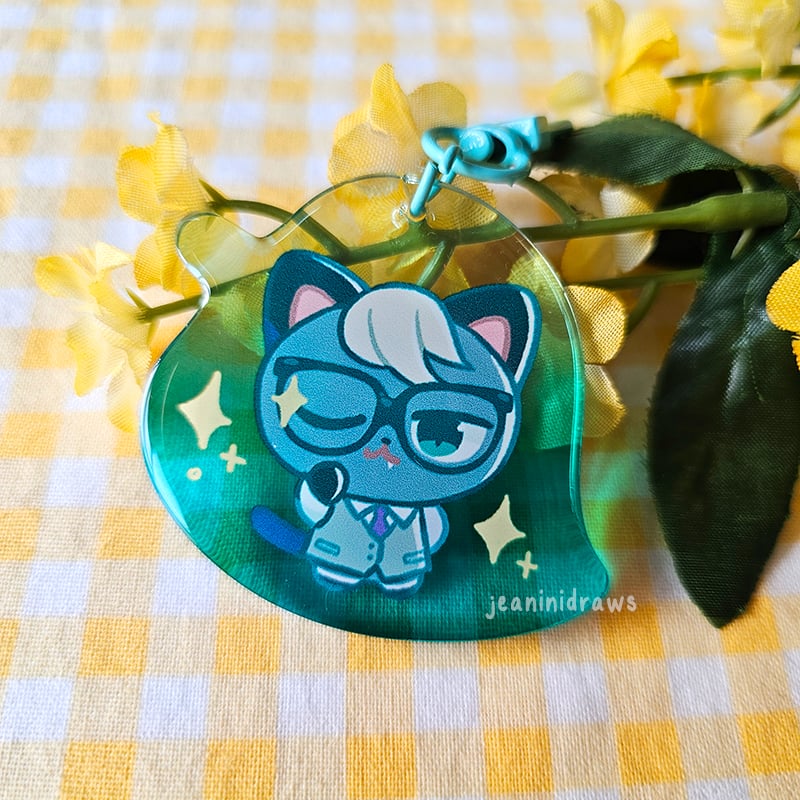 Image of animal crossing ✨ epoxy acrylic charm