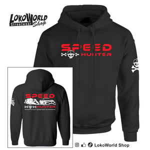 Image of Speed Hunter, Motorsports, Car Racing, Drifting, Performances Car, Black Hoodie