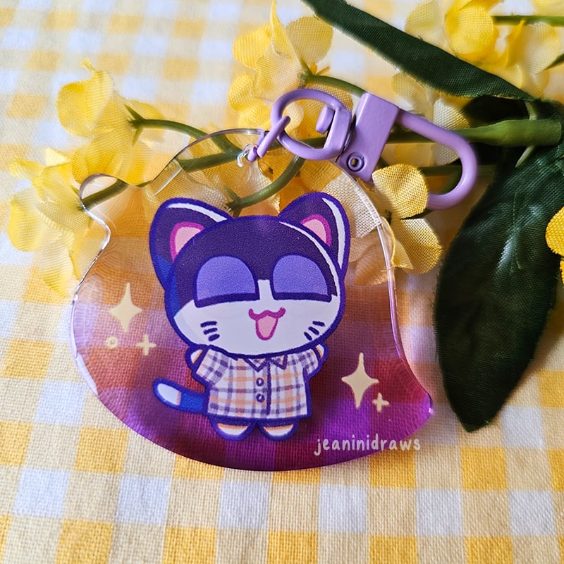 Image of animal crossing ✨ epoxy acrylic charm