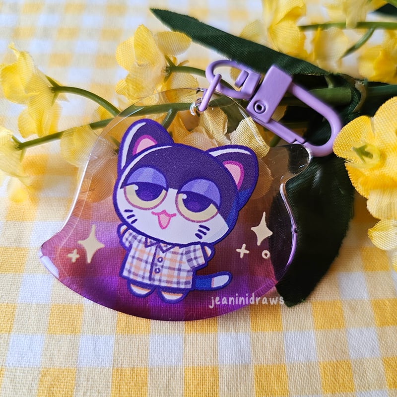 Image of animal crossing ✨ epoxy acrylic charm