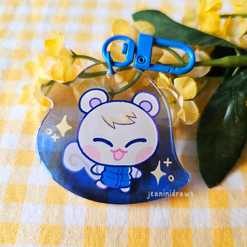 Image of animal crossing ✨ epoxy acrylic charm