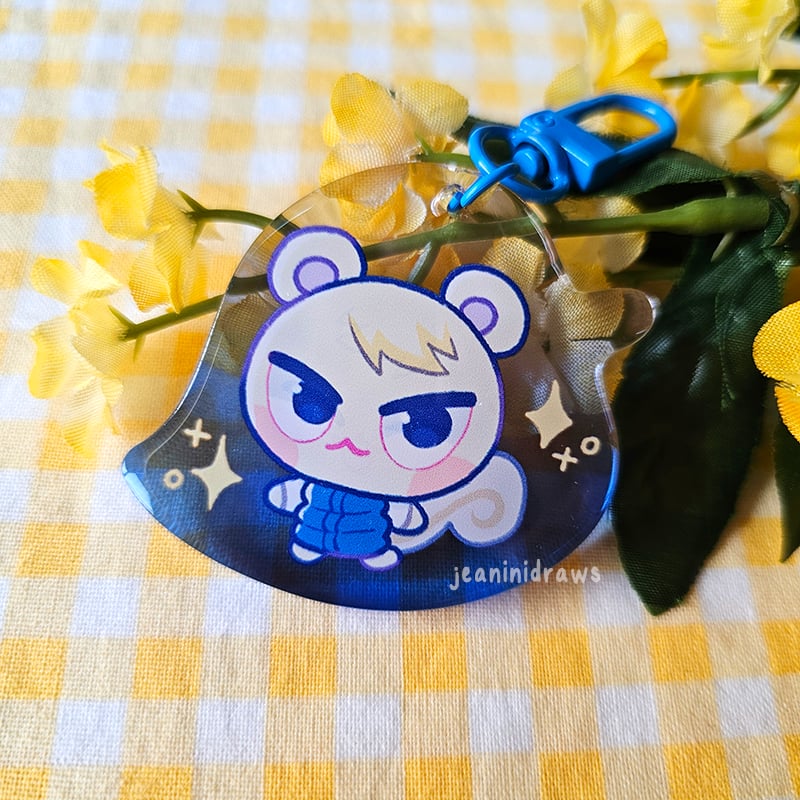 Image of animal crossing ✨ epoxy acrylic charm