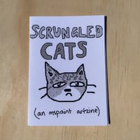 Image 4 of scrungled cats zine