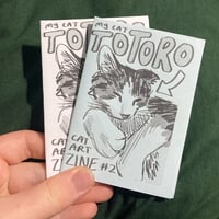 Image 1 of my cat totoro zine