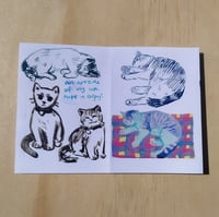 Image 2 of cat artzine #1