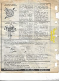 Image 8 of  Malloy YC  points & rotors 