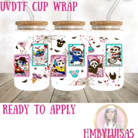 Stitch x Horror UVDTF cup wrap 